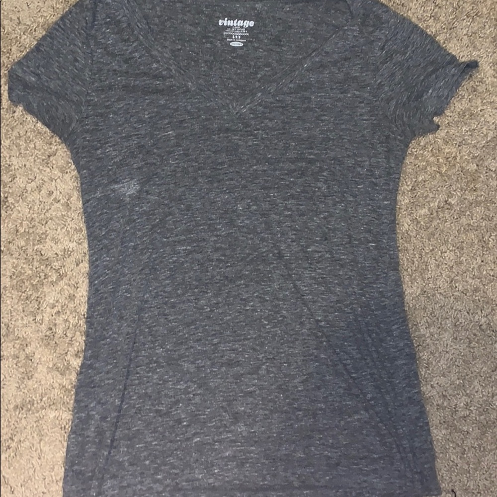 vintage grey tee